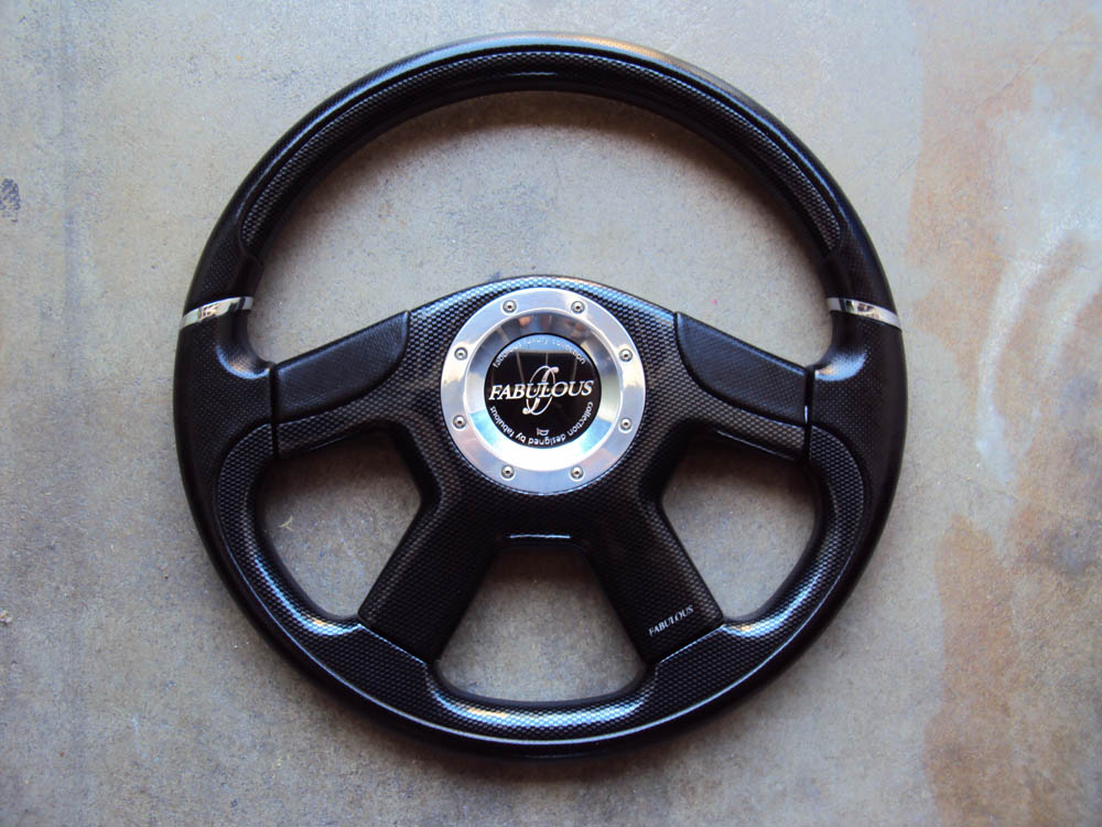 Fabulous Noble Carbon Fiber Steering Wheel 360mm