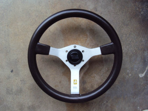 Walkovermodel WM BROWN Steering Wheel 350mm 
