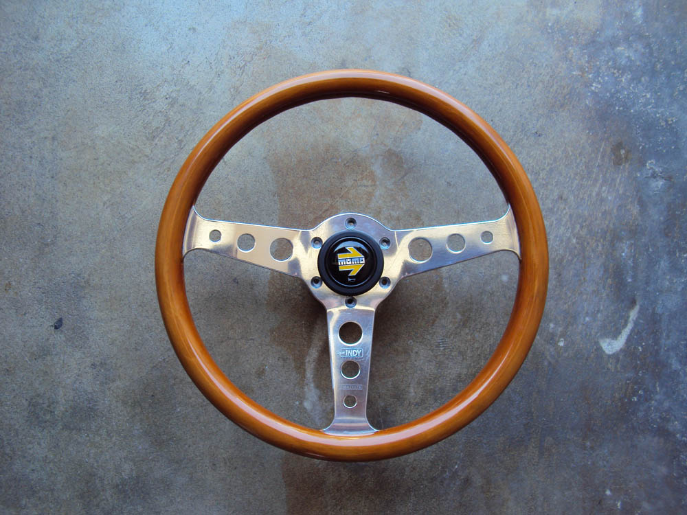 MOMO Super Indy Wood Steering Wheel