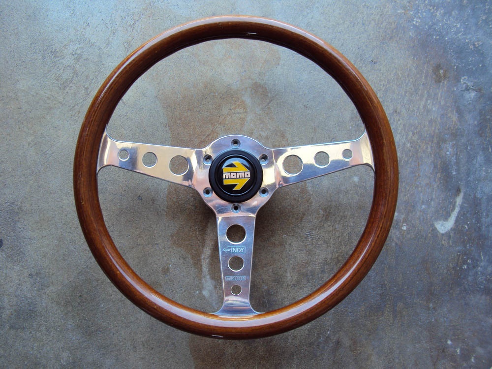 MOMO Super Indy Wood Steering Wheel 345mm