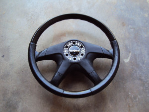 Italvolanti Garson Swarovski Crystal Ring Steering Wheel 