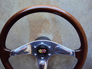 MOMO Teardrop Wood Steering Wheel 365mm 