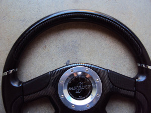Fabulous Noble Carbon Fiber Steering Wheel 360mm 
