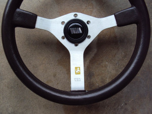 Walkovermodel WM BROWN Steering Wheel 350mm 