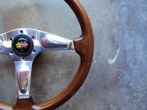 MOMO Teardrop Wood Steering Wheel 365mm 