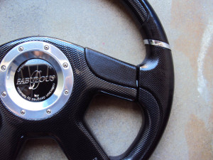 Fabulous Noble Carbon Fiber Steering Wheel 360mm 