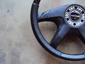 Italvolanti Garson Swarovski Crystal Ring Steering Wheel 