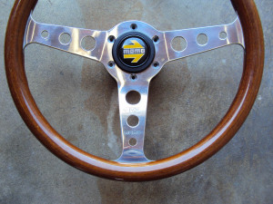 MOMO Super Indy Wood Steering Wheel 345mm 