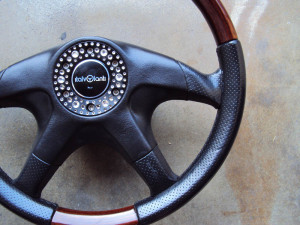 Garson Italvolanti Swarovski Steering Wheel 360mm 