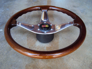 MOMO Teardrop Wood Steering Wheel 365mm 