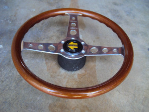 MOMO Super Indy Wood Steering Wheel 345mm 