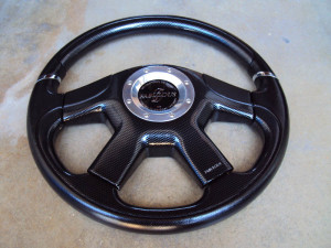 Fabulous Noble Carbon Fiber Steering Wheel 360mm 