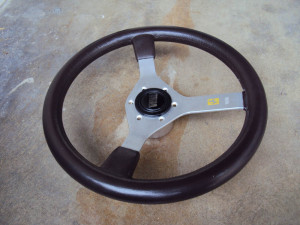 Walkovermodel WM BROWN Steering Wheel 350mm 