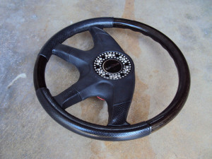 Italvolanti Garson Swarovski Crystal Ring Steering Wheel 