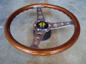 MOMO Super Indy Wood Steering Wheel 345mm 