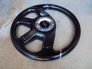 Fabulous Noble Carbon Fiber Steering Wheel 360mm 