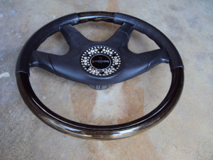 Italvolanti Garson Swarovski Crystal Ring Steering Wheel 