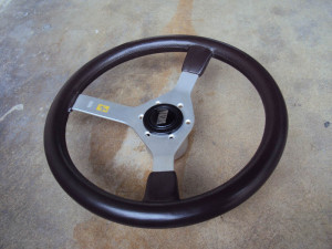 Walkovermodel WM BROWN Steering Wheel 350mm 