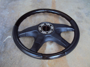 Italvolanti Garson Swarovski Crystal Ring Steering Wheel 