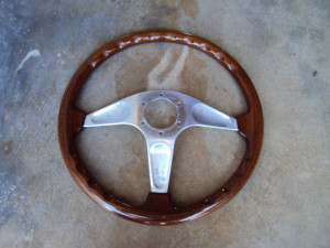 MOMO Teardrop Wood Steering Wheel 365mm 