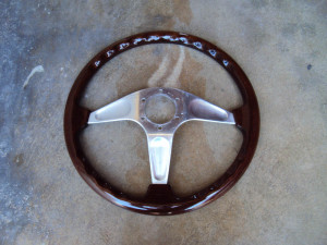 MOMO Teardrop Wood Steering Wheel 365mm 