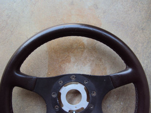 Formuling France Steering Wheel Brown Leather 