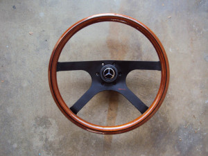 Raid Dino Wood Steering Wheel Mercdes Benz 385mm 