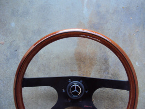 Raid Dino Wood Steering Wheel Mercdes Benz 385mm