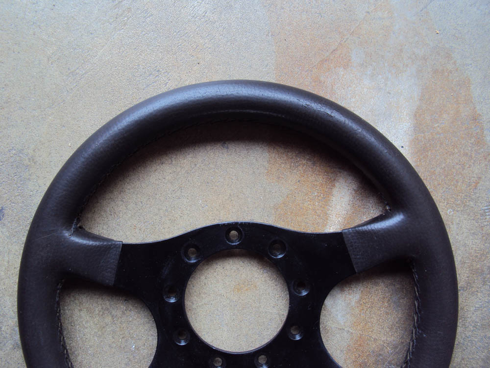 Formuling France Steering Wheel 4 Spoke Brown 325mm ORIGINATOROG