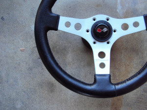 Raid Dino 3 Spoke Steering Wheel 350mm 