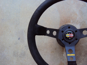 MOMO MOD.07 Steering Wheel Suede 