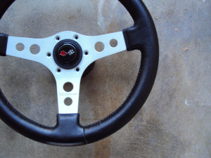 Raid Dino 3 Spoke Steering Wheel 350mm 