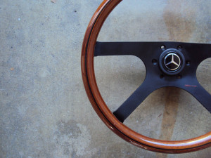 Raid Dino Wood Steering Wheel Mercdes Benz 385mm