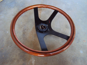 Raid Dino Wood Steering Wheel Mercdes Benz 385mm
