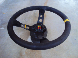 MOMO MOD.07 Steering Wheel Suede 