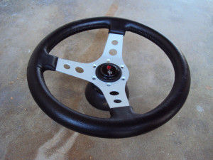 Raid Dino 3 Spoke Steering Wheel 350mm 