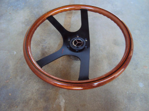 Raid Dino Wood Steering Wheel Mercdes Benz 385mm