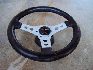 Raid Dino 3 Spoke Steering Wheel 350mm 