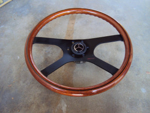 Raid Dino Wood Steering Wheel Mercdes Benz 385mm