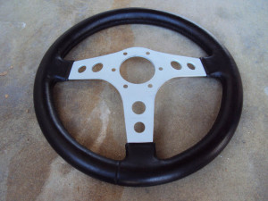 Raid Dino 3 Spoke Steering Wheel 350mm 